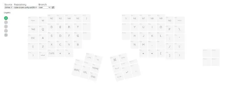 KINESIS KB360-Pro Advantage360 Professional (ZMK) Keyboard-9