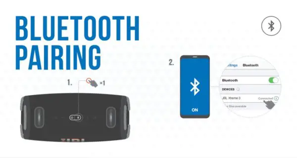 JBL Xtreme 3 BLUETOOTH PAIRING