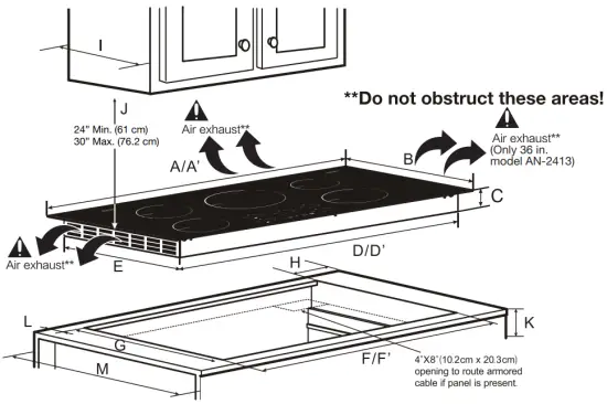 Preparing the installation location