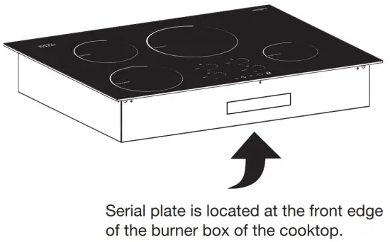 Model and Serial Number Location