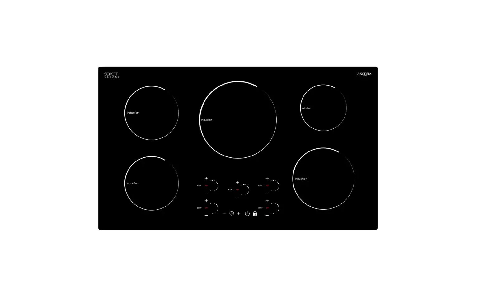 Ancona An-2403 Radiant Induction Cooktop User Manual