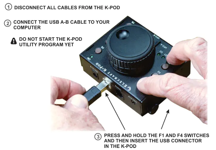 ELECRAFT E740285 K Pod Control Panel - Computer