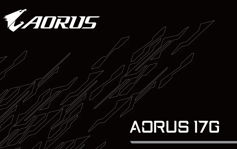 AORUS 17G Gaming Notebook User Manual