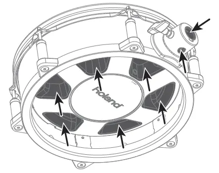 Roland PD-128S V-Pad Snare-4