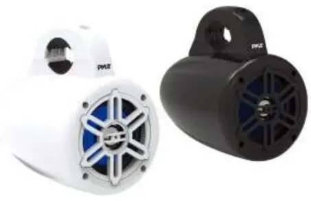 PYLE PLMRWB45W 4 Inch Waterproof Rated Marine Tower Speaker