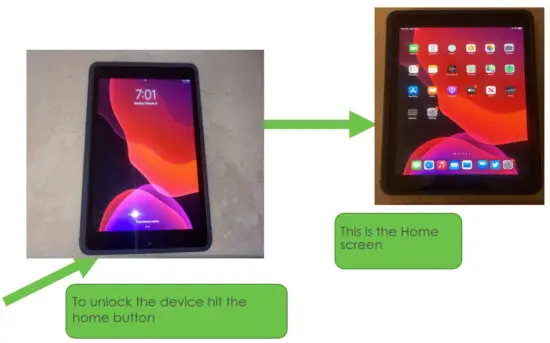 SJAccess iPad (7th Generation) Apple Ipad - Home screen