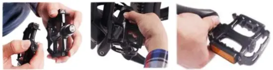 Ride1UP Cafe Cruiser Electric Bike - Pedal Assembly