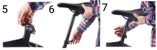 Ride1UP Cafe Cruiser Electric Bike - Post Assembly