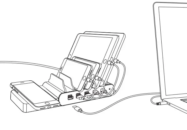 TECHSMARTER TSW1000 Wireless Charging Station Supreme-fig1