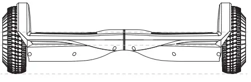 Razor Smart Balancing Electric Scooter Owner' Hovertrax Xray