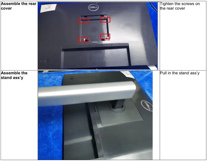 DELL P2423Dc 24 Inch Smart Monitor - Assembly Procedures 3