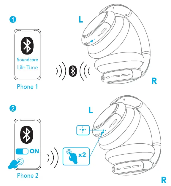 Pairing with another device
