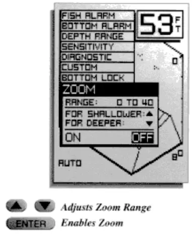 HUMMINBIRD LCR 3D Fish Finder - Fish Alarm