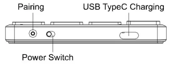 Ortek WKP 3170M Bluetooth Keypad - Bluetooth pairing