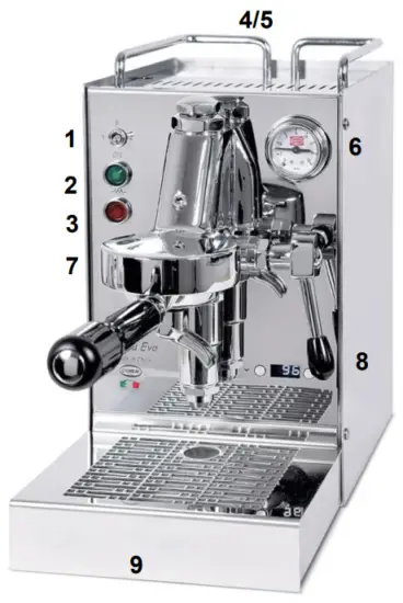 QUICK MILL CAROLA EVO Espresso Machine - Fig