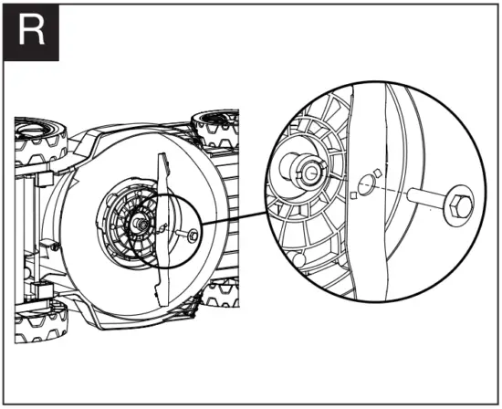 Installing the blade