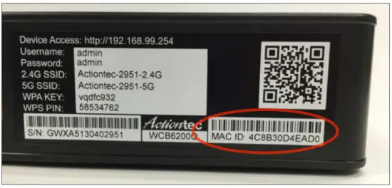 Accessing the Extender’s GUI