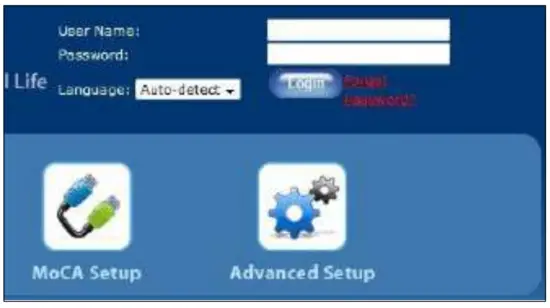 Accessing the Extender’s GUI
