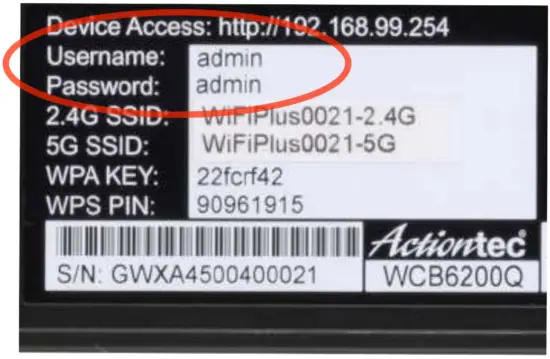 Accessing the Extender’s GUI