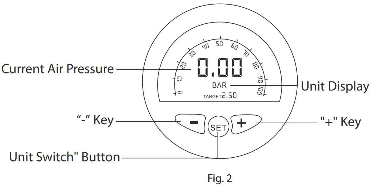 Blaupunkt TYRE INFLATOR TIF 30 DA 12 - fig 1