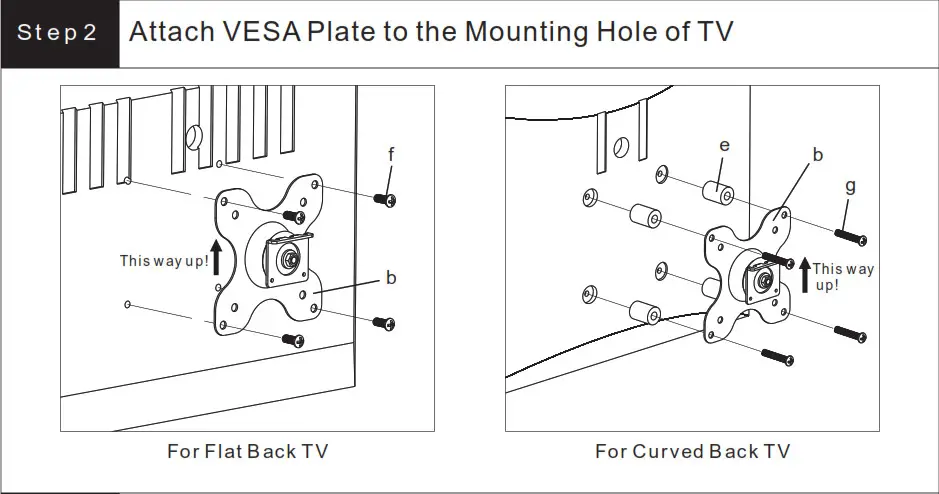 ALI TV Mount St e p 2