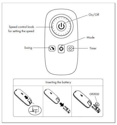 KLARSTEIN 10030977 Stand Fan-fig4