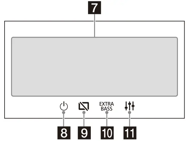 SONY XAV AX3250 DAB In Car Media Receiver - OPTION screen