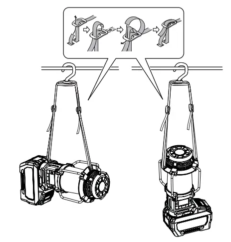makita-ADRM13-Cordless-Radio-with-Lantern-fig-4