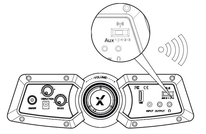 Bluetooth connection Step 1