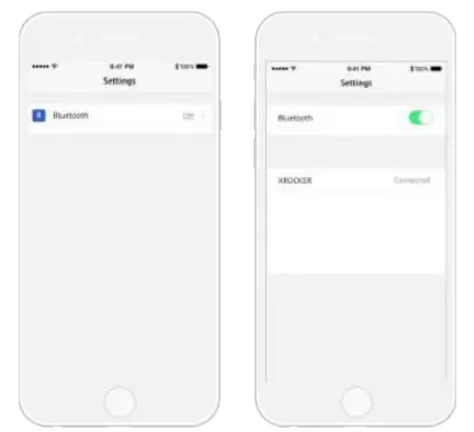 Bluetooth connection Step 2