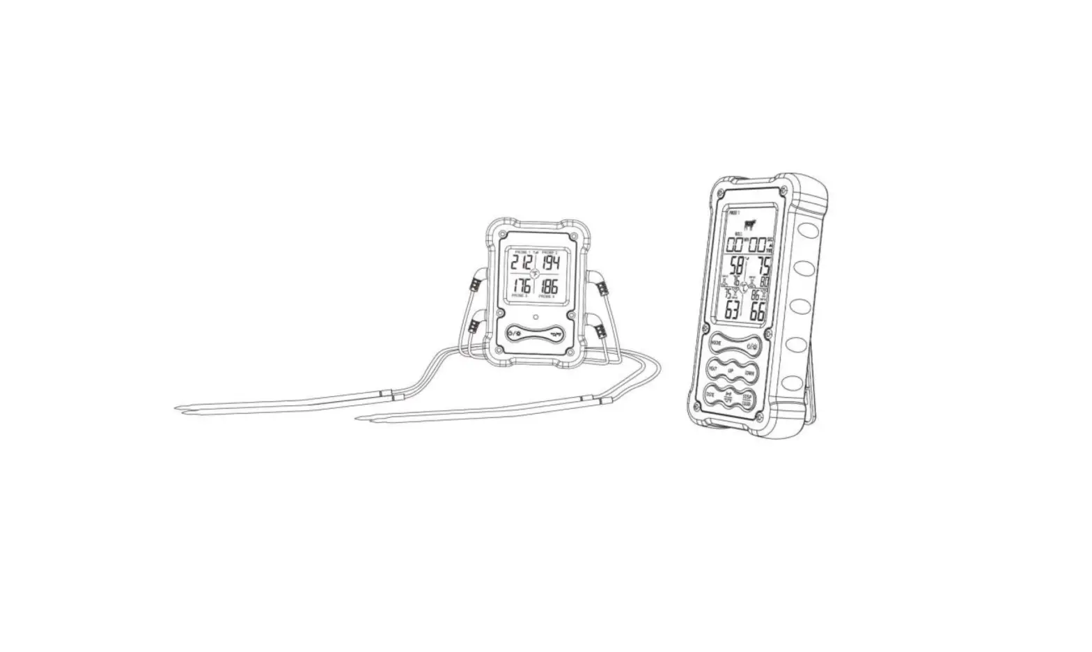 Esun En2058 Remote Wireless Bbq And Meat Thermometer With 4 Probe User Manual Esun En2058 Remote Wireless Bbq And Meat Thermometer With 4 Probe User Manual