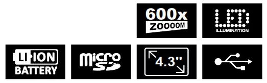 Levenhuk DTX 350 LCD Digital Microscope - sambly