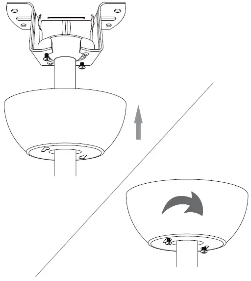 Parrot Uncle F3517110V 6 Inch Indoor 3 Blade Retractable Ceiling Fan with Remote Control 23