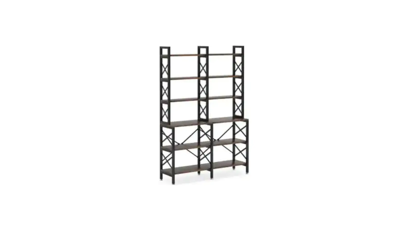Tribesigns Tjhd-j0076-m Brown Rustic Wood Bookshelf 6-tier Etagere Bookcase Instruction Manual Tribesigns Tjhd-j0076-m Brown Rustic Wood Bookshelf 6-tier Etagere Bookcase Instruction Manual