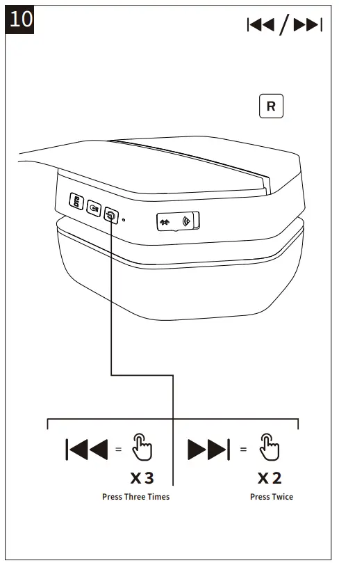 PHILIPS TAG5106LE 5000 Series Gaming Headset - fig10