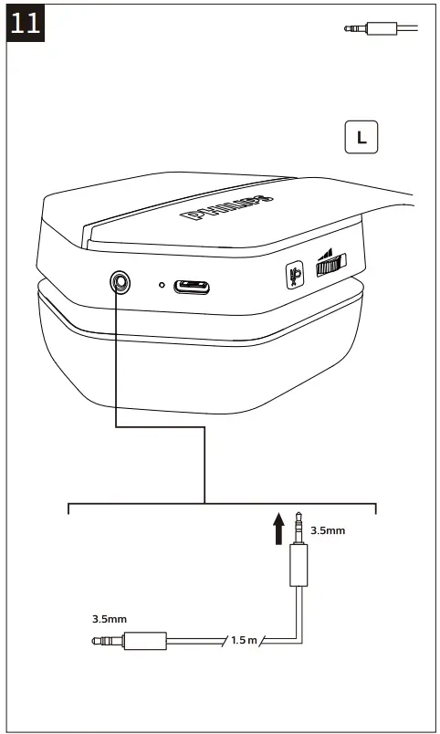 PHILIPS TAG5106LE 5000 Series Gaming Headset - fig11
