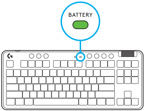logitech G715 Wireless Gaming Keyboard - FIG 10