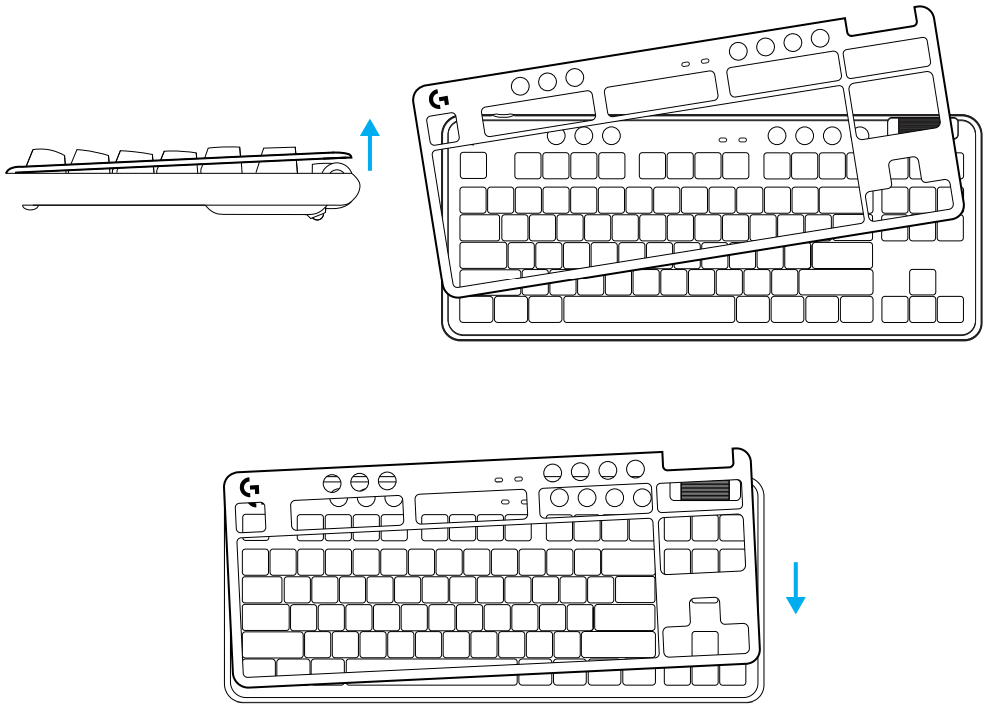 logitech G715 Wireless Gaming Keyboard - FIG 14