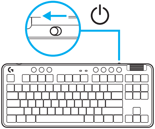 logitech G715 Wireless Gaming Keyboard - FIG 7