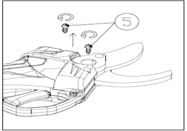 VOLPI ORIGINAL PV220 Electrical Pruning Shear - fig 3