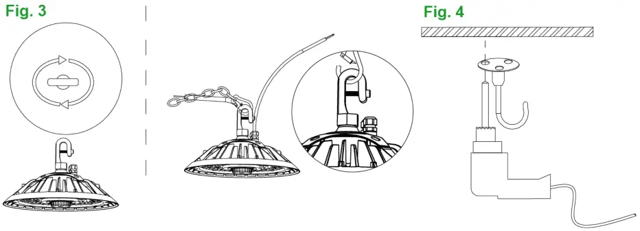 LEDONE LOC GDHB Series high bay light - FIG 3