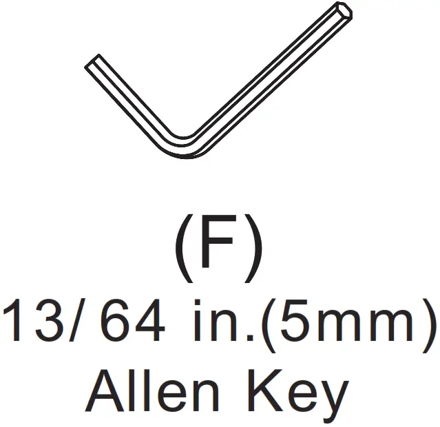 ErGear Monitor Desk Mount-----Supplied Hardware