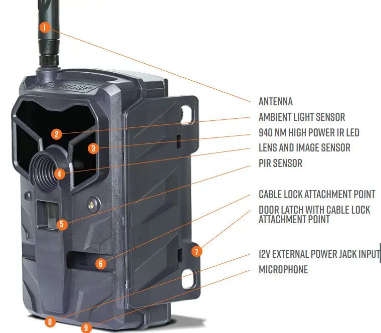 verizon ‎MCG-14062 Moultrie Mobile Delta Base Cellular Trail Camera - Figure 2