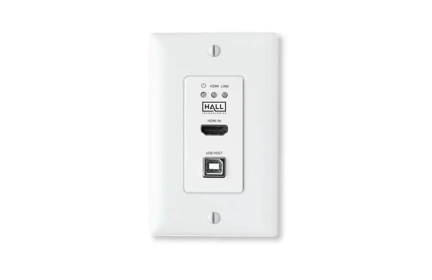 Hall Technologies Dscv1-70-tx 1-gang 4k Wall-plate Transmitter User Manual