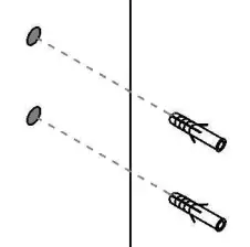 Tribesigns HOGA C0588 Rustic Brown Triple Wide 5 Shelf Etagere Bookcase - Wall 2