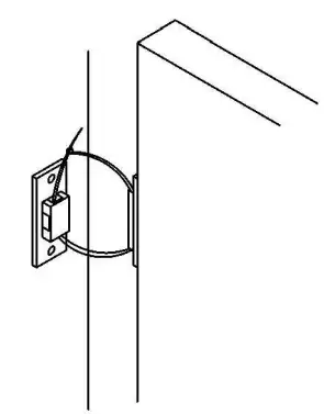 Tribesigns HOGA C0588 Rustic Brown Triple Wide 5 Shelf Etagere Bookcase - Wall 5