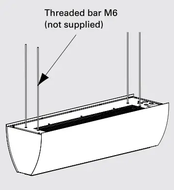 FRICO PS210E09 Thermozone Portier - Threaded bar M6