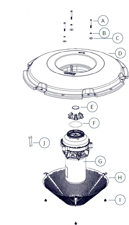 Kasco 8400JF200 Aerating Fountain-1