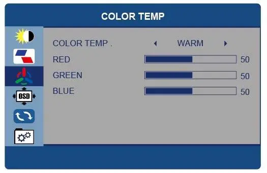 electriq 15.8 INCH PORTABLE DISPLAY - COLOR TEMP