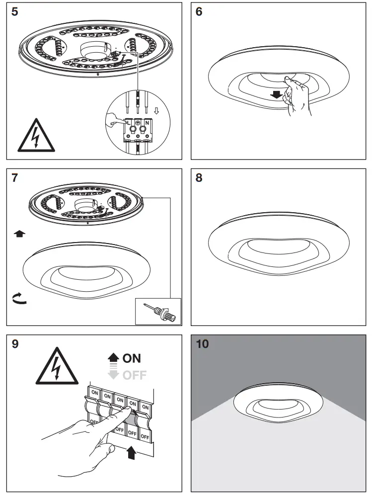 LEDVANCE Smart Orbis Cromo Ceiling Light LED Smart Plus - fig 1
